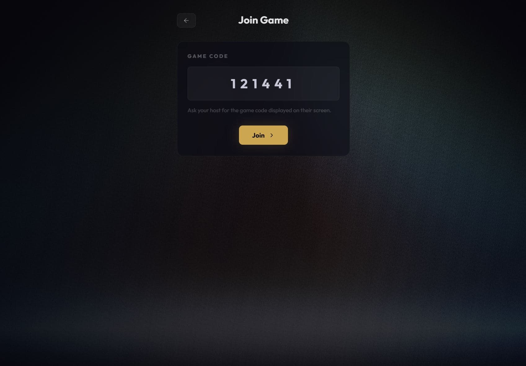 Join game