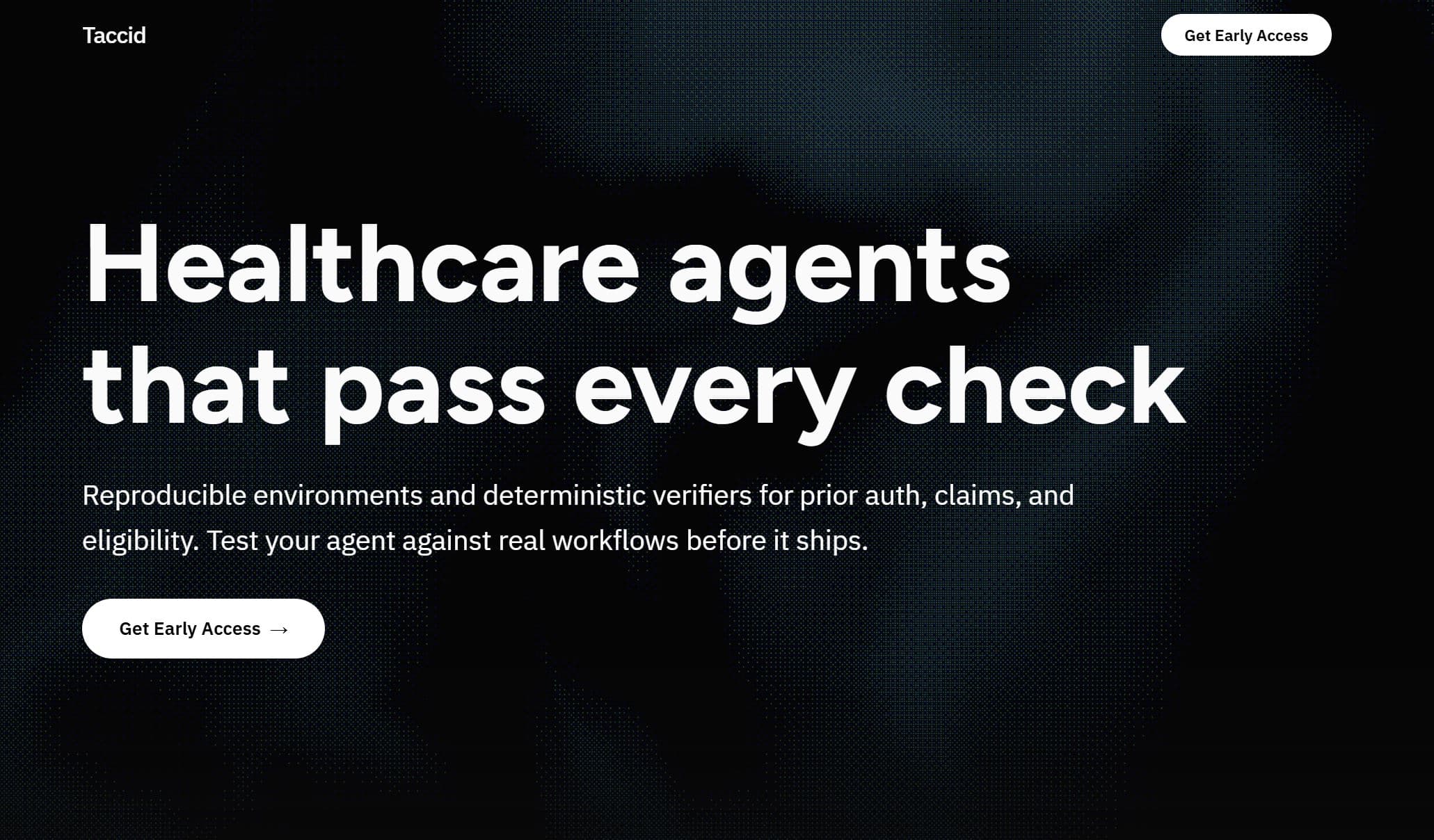 Landing page